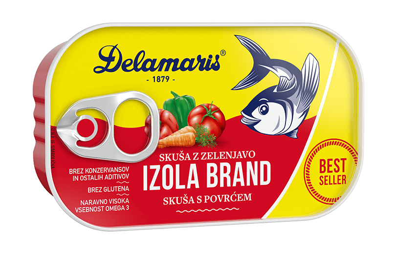 Skuša Izola Brand Delamaris